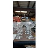 Tiffany Crystal Waterford Pattern Stemware Set