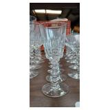 Tiffany Crystal Waterford Pattern Stemware Set
