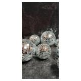Mirror Disco Ball Ornaments - Box of 24