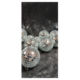 Mirror Disco Ball Ornaments - Box of 24