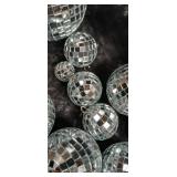 Mirror Disco Ball Ornaments - Box of 24