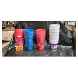 Patriotic American Flag Party Cups Set