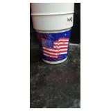 Patriotic American Flag Party Cups Set