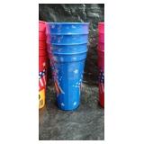 Patriotic American Flag Party Cups Set