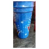 Patriotic American Flag Party Cups Set