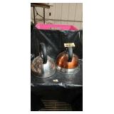 Copper and Steel Tea Kettle