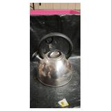 Copper and Steel Tea Kettle