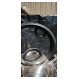 Copper and Steel Tea Kettle