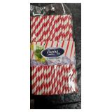Everyday Living Red White and Blue Paper Straws