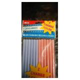 Everyday Living Red White and Blue Paper Straws