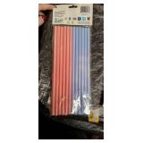 Everyday Living Red White and Blue Paper Straws