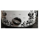 Crock-Pot Damask Pattern Slow Cooker