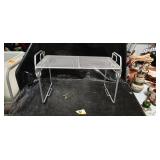 Metal Mesh Display Shelving Unit