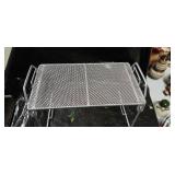 Metal Mesh Display Shelving Unit