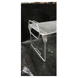 Metal Mesh Display Shelving Unit