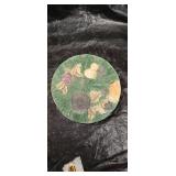 Decorative Floral Wall Plate