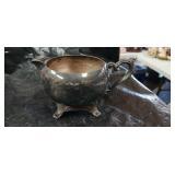 Silver Plated Sugar and Creamer Set