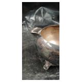 Silver Plated Sugar and Creamer Set