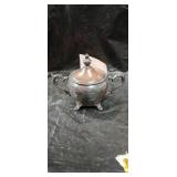 Silver Plated Sugar and Creamer Set