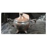Silver Plated Sugar and Creamer Set