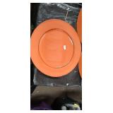 Set of 8 Wilton Columbia Round Silver Plate Chargers