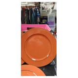 Set of 8 Wilton Columbia Round Silver Plate Chargers