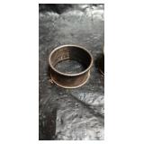 Bronze Napkin Rings Set of 2