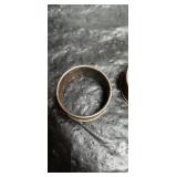 Bronze Napkin Rings Set of 2