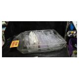 Clear Glass Food Storage Containers with Lids