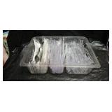 Clear Glass Food Storage Containers with Lids