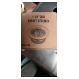 Winholt Commercial Deck Mount Faucet with Basket Strainer Set