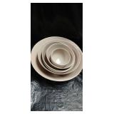 White Restaurant Grade Dinnerware Set