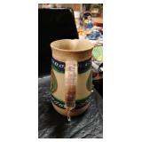 Hand-Painted Ceramic Pitcher and Cups Set
