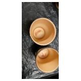 Hand-Painted Ceramic Pitcher and Cups Set