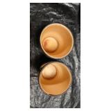 Hand-Painted Ceramic Pitcher and Cups Set