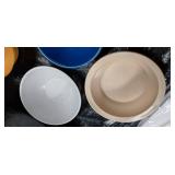 Multi-Color Restaurant Style Melamine Bowls Set