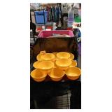 Multi-Color Restaurant Style Melamine Bowls Set