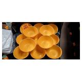 Multi-Color Restaurant Style Melamine Bowls Set