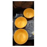 Multi-Color Restaurant Style Melamine Bowls Set