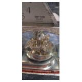 Rhythm Quartz Angel Musicians Clock