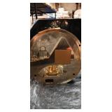 Rhythm Quartz Angel Musicians Clock