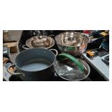Professional Stainless Steel Cookware Set with Steam Basket