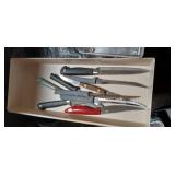 Professional Kitchen Knife Set with Flatware