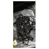 Bundle of Rope with Hooks- Black and Yellow