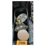 White Glass Flood Light Bulbs