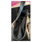 Woven Cane and Leather Tote Bag