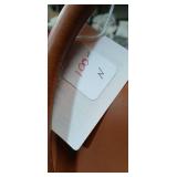 Kate Spade Brown Leather Satchel with Pink Spade Logo