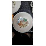 Copeland Spode Tea Set with Bird Scene