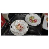 Decorative European Porcelain Plate Collection