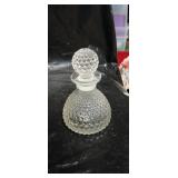 Collection of Decorative Glass Decanters and Bottles